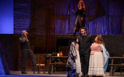 Toni Lliteres en un dels assaig general | A. Bofill, Cedida